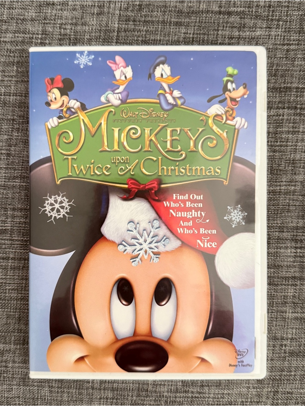Mickey’s Twice Upon a Christmas DVD
